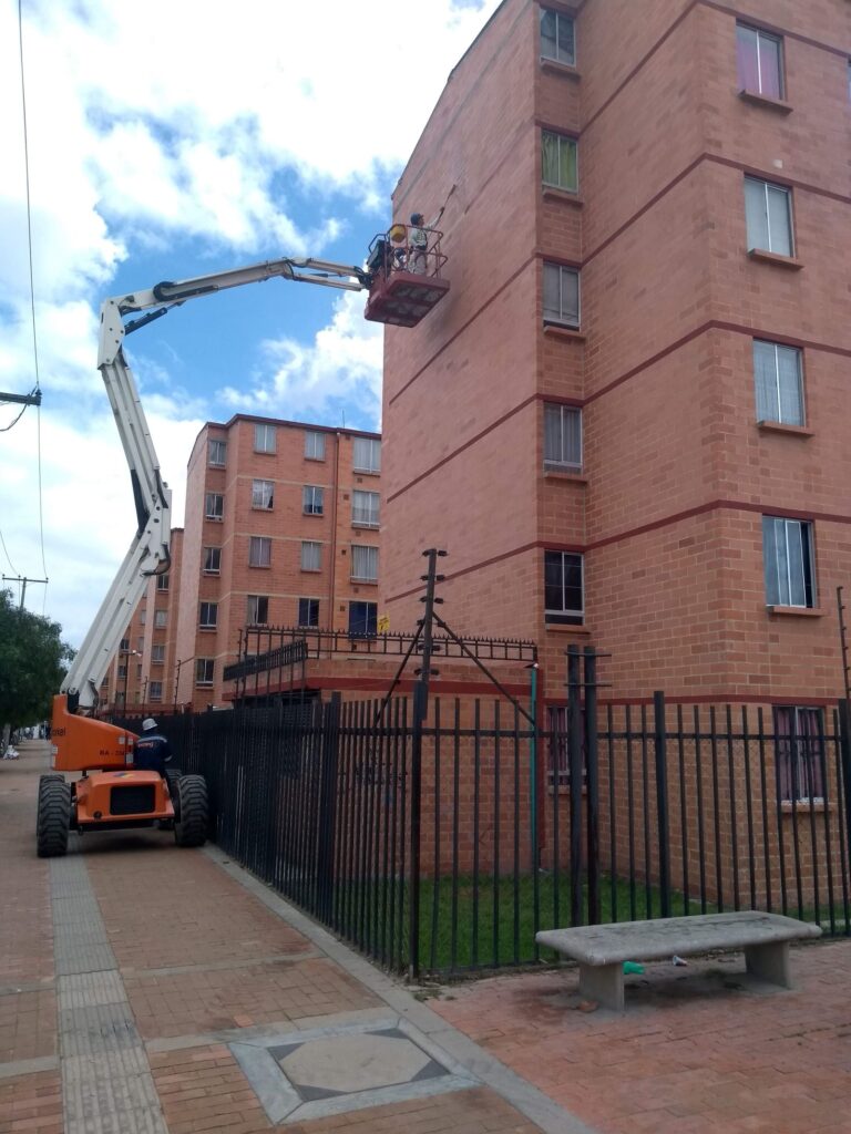 Limpieza de fachadas en Bogotá